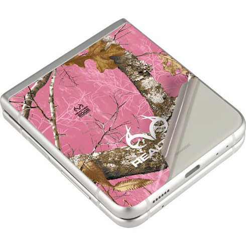 RealTree Edge Pink Camo Galaxy Z Flip3 5G Skin